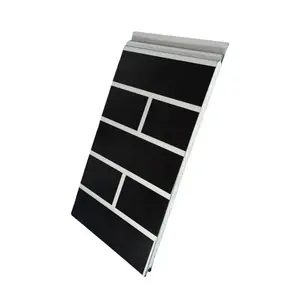 Panel sandwich tahan api panel atap terisolasi busa isolasi logam panel pelapis dinding eksterior ukiran logam papan