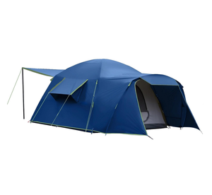 Carpa Domo Familiar OEM para 6 Personas con Toldo Frontal Extensible - Refugio Impermeable y Resistente al Viento de 3000 mm para Acampar - Product Image 1
