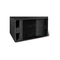 Double caisson de basses actif Big Bass 15 pouces High Power 1200W 2*18ihes