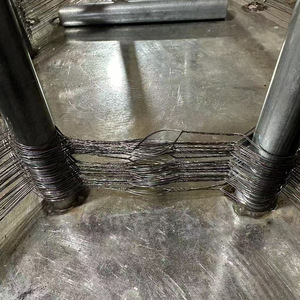 Red de malla antitanque-La Estructura de rejilla densa evita la penetración del tanque fortalece las posiciones defensivas - Product Image 3