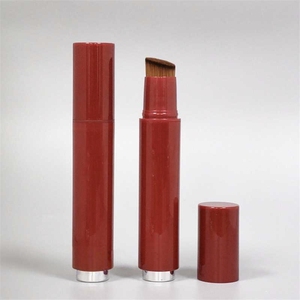 Contour correcteur <span class=keywords><strong>fond</strong></span> <span class=keywords><strong>de</strong></span> <span class=keywords><strong>teint</strong></span> beauté emballage matériaux poudre pour le visage pinceau maquillage presse sous vide bouteille avec brosse - Product Image 1