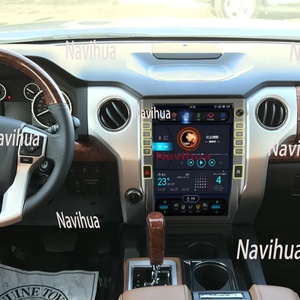 NaviHua Car Radio for Toyota Tundra Vertical Screen Android 4G Head Unit With GPS Navigation Carplay DVD Multimedia Player New - Product Image 1
