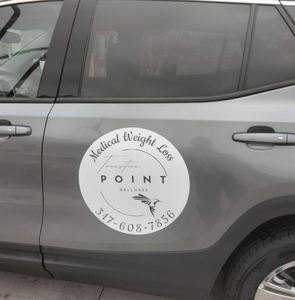Autocollant de voiture magnétique personnalisé tendance, résistant au froid, durable et stable, idéal pour les voyages d'hiver, les trajets urbains et les longs trajets routiers - Product Image 2