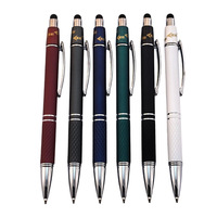 Stylo à bille en métal de haute qualité avec logo personnalisé et dispositif anti-stress, idéal pour un usage quotidien, stylos cadeaux