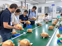 En gros, figurines en peluche de 8 pouces pour machine à griffes, jouets en peluche à lancer pour mariage et jeux de lancer d'anneaux sur pied, cadeaux