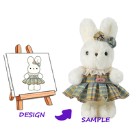 Porte-carte photo personnalisé en peluche super douce en polyester et coton PP