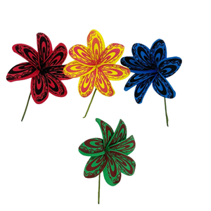 9cm Black Shell Pearl Dance Party Pince à cheveux décorative <span class=keywords><strong>Tiaré</strong></span> Pic à cheveux avec mousse Eva et <span class=keywords><strong>fleur</strong></span> <span class=keywords><strong>artificielle</strong></span> d'Hawaï - Product Image 2