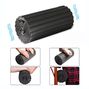 Di Yoga di forma fisica Recupero Muscolare Massaggiatore Elettrico Regolabile <span class=keywords><strong>Pilates</strong></span> Massaggio Vibrante Rullo di Schiuma - Product Image 5