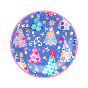 DAMAI - Juego de Vajilla Desechable Azul para Fiestas Infantiles con Diseño Personalizado, Platos, Servilletas y Vasos de Papel para Mesa de Fiesta - Product Image 3