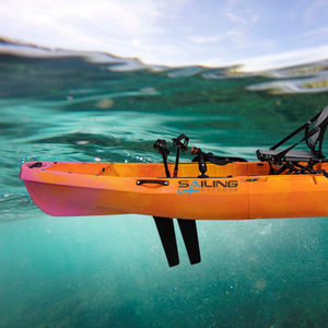Kayak de pagayage extérieur <span class=keywords><strong>en</strong></span> deux parties facile à transporter avec entraînement à ailettes Surf <span class=keywords><strong>en</strong></span> <span class=keywords><strong>eau</strong></span> peu profonde Lacs profonds Océan Fabriqué <span class=keywords><strong>en</strong></span> <span class=keywords><strong>polyéthylène</strong></span> durable - Product Image 3