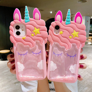 Personalizzata In Gomma Caso Della Copertura di Protezione Completa <span class=keywords><strong>Arcobaleno</strong></span> Liquido Molle Del Silicone Cassa Del Telefono Per il <span class=keywords><strong>iPhone</strong></span> 12 12Pro 11 11Pro Max - Product Image 3