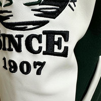 Veste coupe-vent d'hiver personnalisée pour homme, veste décontractée de qualité supérieure en cuir, streetwear, veste bomber de baseball pour homme