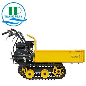 Elektrische hydraulische minidumper, 300 kg laadvermogen, compacte kruiwagen voor bouw, landbouw en tuintransport - Product Image 2