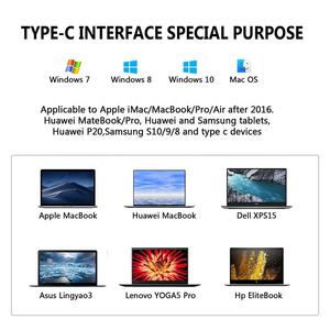 Xput 11 в 1 USB 3,1 USB C Type-C на USB 3,0 адаптер док-станция 11 в 1 с HDMI-совместимым RJ45 Ethernet - Product Image 6
