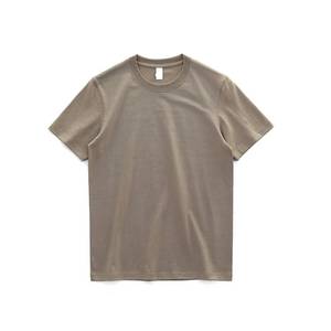 เสื้อยืดผู้ชายผ้าฝ้ายย้อมสีแบบ Garment Dyed สีสันเข้มข้น สัมผัสนุ่ม น้ำหนักเบา ทรงหลวม สีพื้น ปักโลโก้ตามสั่ง - Product Image 1
