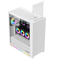 Lovingcool Factory Large Space E-ATX PC Case GPU Full Gaming PC Tower for 240 Water Cooling With Music Luminous Light Strip