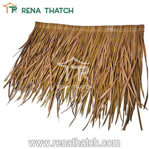 กระเบื้องหลังคาพลาสติกตกแต่ง หลังคาสังเคราะห์ นิปปะ โคกอน หลังคาหญ้าเทียม สำหรับศาลา - Product Image 3