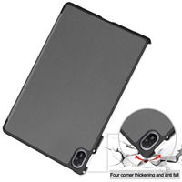 Étui de protection en cuir PU pour tablette Huawei MatePad 11.5 2025 avec fonction veille/réveil et support pliable