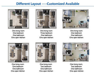 โรงเก็บของแอปเปิ้ลสำเร็จรูปขนาดเล็กพร้อมส่งโรงเก็บของในห้องน้ำโรงจอดรถแบบพกพาโรงเก็บของสำหรับที่ดินหรือคลังสินค้าที่ไม่ได้ใช้ - Product Image 3