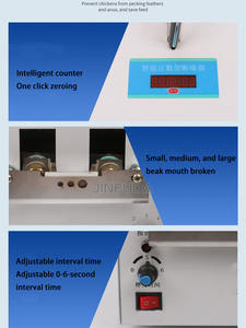 Poulet Debeaking Machine 110V 220V Manuel Poulet Bec Cutter Machine Poussin Bec Coupe Cisailles Volaille Debeaker Coupe - Product Image 3