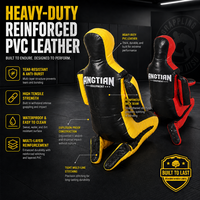 Dummy d'entraînement en cuir microfibre personnalisé pour MMA, Jiu Jitsu, lutte, judo