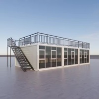 Offre spéciale Conteneur modulaire préfabriqué Maison Restaurant Conception préfabriquée avec matériau en acier Fournisseur doré