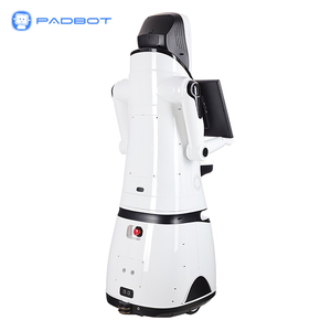 Robot d'accueil commercial à double écran, meilleur robot humanoïde IA pour les visites guidées - Product Image 1