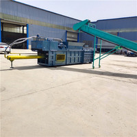 Nouvelle presse à carton carrée Longmiao, automatique, hydraulique, avec moteur de boîte de vitesses, haute sécurité, robuste, pour déchets de papier, grande capacité
