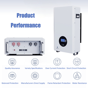 Batería Lifepo4 de 5KWH 10KWH 16KWH 48v 24v 48v 200ah, Batería Lifepo4 de Montaje en Pared de 51.2v 48v 100Ah 200Ah 280Ah 314Ah 320Ah - Product Image 2