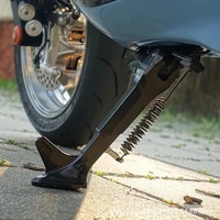 Nouveau support de béquille latérale en alliage d'aluminium pour moto Piaggio Sprint 150, fabriqué en Chine, placement latéral