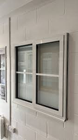 Ventana Abatible de Aluminio para Apartamento Moderno - Tamaño Personalizado, Aislamiento Térmico, Insonorización, Fácil Instalación para Renovación