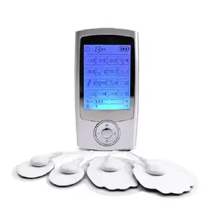 Masseur de impulsions électronique numérique 16 modes, stimulateur musculaire, soulagement de la douleur, dispositif d'électricien pour le Massage du corps