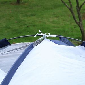Carpa de Camping Doble Capa para Cuatro Estaciones, Protección Solar para Playa, 1500-2000 mm, Impermeable, Poliéster/PE, Refuerzo Diagonal, Una Habitación, Automática - Product Image 2