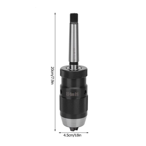 <span class=keywords><strong>Mandrin</strong></span> de perceuse auto-serrant en acier au carbone B16 0,5-16 mm, tige conique MT2, dureté HRC40 pour machines de perçage et de fraisage de précision - Product Image 4