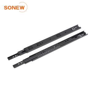 Rail coulissant de tiroir dissimulé SONEW 45 <span class=keywords><strong>mm</strong></span>, rail coulissant de tiroir dissimulé robuste à extension complète avec roulements à billes pour armoire de cuisine - Product Image 6