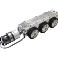 Système d'inspection de canalisations par robot caméra étanche IP68 avec mise au point macro pour l'inspection industrielle des égouts et des drains