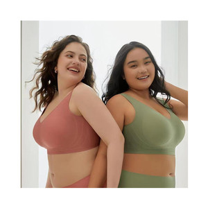 Nouvelle Lingerie Féminine Sexy Grande Taille Sans Traces, Soutien-Gorge Dos Nu Magnifique, Haut Bustier Fin pour Poitrines Généreuses, Soutiens-Gorge Réducteurs pour Femmes - Product Image 1