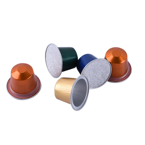 <span class=keywords><strong>Capsula</strong></span> vuota vuota del caffè del foglio di alluminio con il coperchio della <span class=keywords><strong>capsula</strong></span> del caffè <span class=keywords><strong>Nespresso</strong></span> dell'alluminio <span class=keywords><strong>Nespresso</strong></span> <span class=keywords><strong>compatibile</strong></span> - Product Image 3