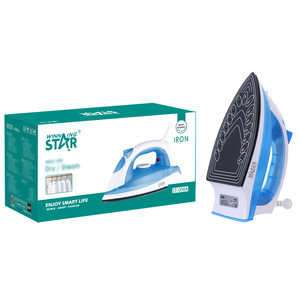 Plancha Eléctrica Winningstar ST-098A con Suela de Cerámica, Plancha de Vapor Seco 220-240V, Tres Ajustes de Temperatura - Product Image 1
