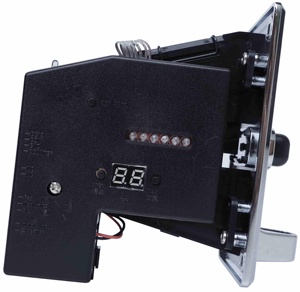 Caja de Monedas para Máquinas Recreativas, Selector de Monedas Múltiples Eléctrico de Acero para Máquinas Expendedoras de Automóviles y Sistemas de Juego, Modelo YD-M715 - Product Image 4