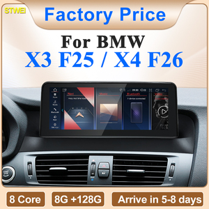 STWEI 2026 Nouveau Système Android UI ID6 ID7 ID8 Carplay AUTO Sans Fil Pour Lecteurs Vidéo de Voiture BMW X3 F25 X4 F26 CIC NBT GPS Navi - Product Image 2