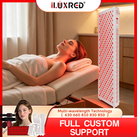 Panneau de luminothérapie rouge professionnel ILUXRED pour tout le corps, grand appareil de thérapie par infrarouge proche sur pied avec support, usage commercial