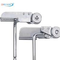 Mecanismo de bisagra manual para reposacabezas de sofá, herraje plegable para muebles, ideal para camas, sofás reclinables y salas de estar.