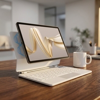 Livraison rapide de clavier tactile rétroéclairé à aspiration magnétique pour Huawei MatePad Pro 12,2 pouces, étui de protection pour clavier intelligent