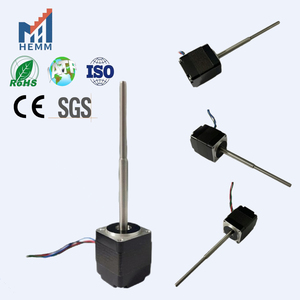 Moteur pas à pas bipolaire Nema 8 Série 20mm, 1,8°, 2 phases, <span class=keywords><strong>8mN</strong></span>.m, à arbre long, pour dispositifs médicaux et instruments de laboratoire - Product Image 1