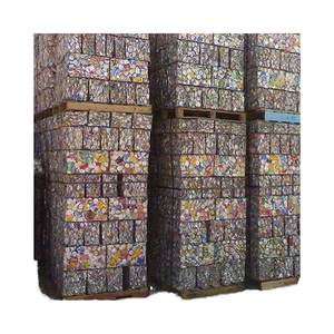 Produit de qualité supérieure Boîtes de boisson usagées UBC Roue en ballot ferraille vente de ferraille d'alliage d'aluminium à partir de boîtes de boisson - Product Image 1