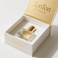 Boîte à parfum personnalisée pour flacons de parfum haut de gamme et échantillons avec emballage de boîte cadeau de luxe