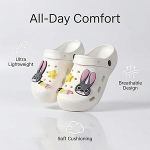 Sandales d'été tendance pour femmes Yearning, à talons hauts, ornées de cristaux, avec trous, série de couleurs macaron, pour intérieur et extérieur, 3 cm - Product Image 4