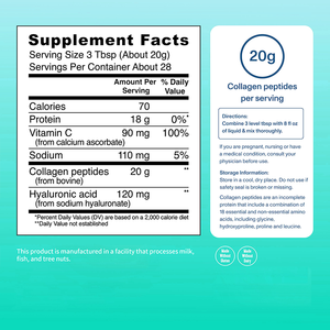 Kollajen takviyesi özel etiket Protein peptidleri tozu hyaluronik asit <span class=keywords><strong>C</strong></span> vitamini cilt kollajen peptidleri tozu - Product Image 4