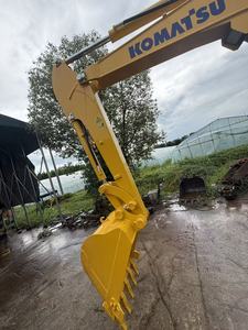 Mini-excavatrice hydraulique Komatsu PC56 d'occasion, machine de terrassement stable pour travaux de terrassement de jardin. - Product Image 3